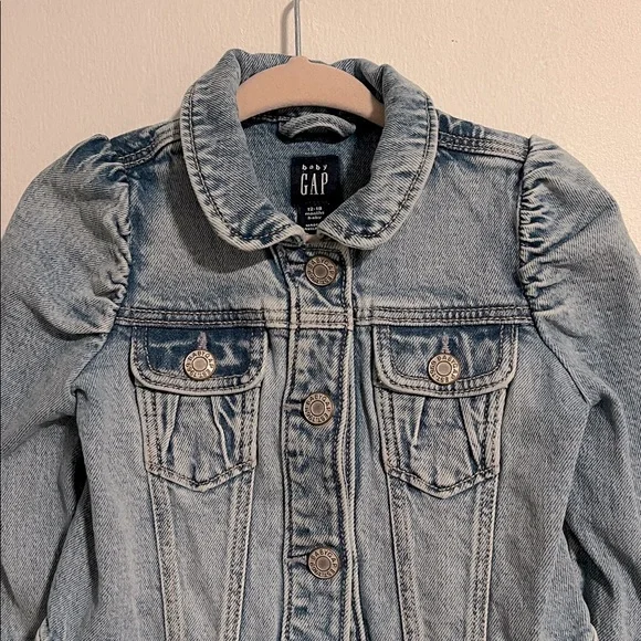 GAP Kids Light Blue Denim Jacket - Picture 5 of 7